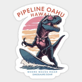 Pipeline Hawaii 8215 Sticker